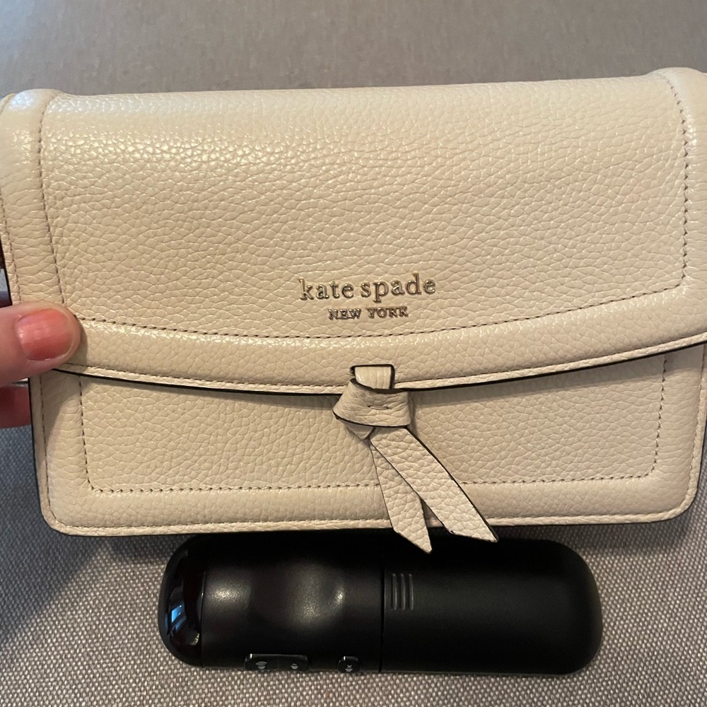Kate Spade Cream Leather crossbody